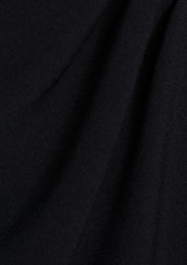 RED Valentino REDValentino - Wrap-effect stretch-crepe mini dress - Black - IT 38