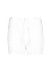 RED Valentino Cotton knit shorts