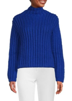 RED Valentino Ribbed Wool & Mohair Sweater