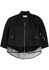 RED Valentino point d'esprit cropped jacket