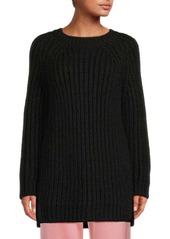 RED Valentino Wool & Mohair Crewneck Sweater