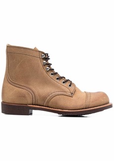 Red Wing Iron Ranger leather ankle boots