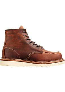 Red Wing Men's Classic Moc Boots, Size 8, Brown