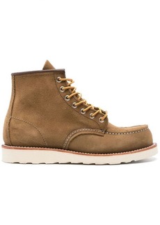 RED WING SHOES Classic Moc leather ankle boots