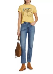 Re/Done 70S Bootcut Crop Jeans