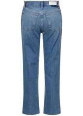 Re/Done 70s High Rise Stove Pipe Straight Jeans