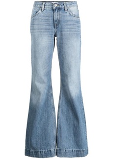 Re/Done 70s low-rise flared jeans