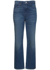 Re/Done 70s Straight Cotton Denim Jeans