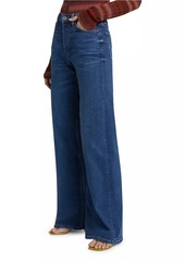 Re/Done 70s Ultra High-Rise Stretch Wide-Leg Jeans