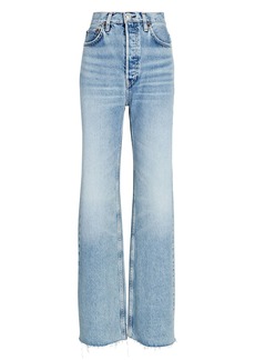 Re/Done 70s Ultra High-Rise Wide-Leg Jeans