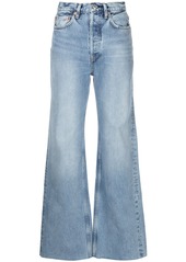 Re/Done 70s Ultra high-rise wide-leg jeans