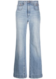 Re/Done 70s' wide-leg jeans