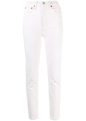 Re/Done Comfort Stretch ankle-crop jeans