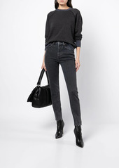 Re/Done comfort-stretch ankle crop jeans