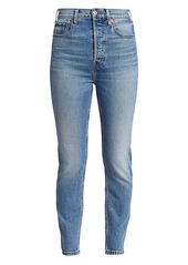 Re/Done Comfort Stretch Ultra High-Rise Ankle Skinny Jeans