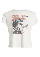 Re/Done Cotton Graphic T-Shirt