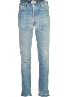 Re/Done denim high-rise jeans