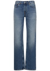 Re/Done Easy Straight Cotton Denim Jeans