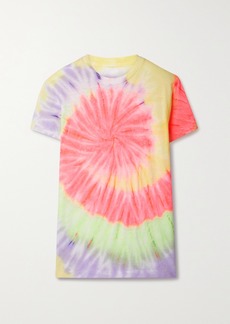 Re/Done Hanes 70s Tie-dyed Cotton-jersey T-shirt
