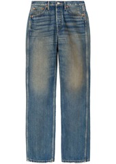Re/Done High Rise Loose faded jeans