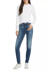 Re/Done High-Rise Skinny Jeans