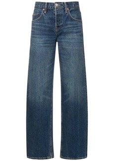 Re/Done High Waisted Denim Wide Jeans