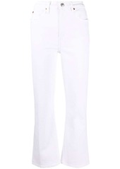 Re/Done high-waisted straight leg jeans