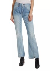 Re/Done Kick Flare Mid-Rise Jeans