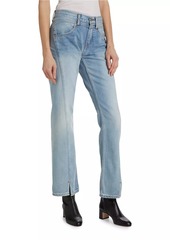 Re/Done Kick Flare Mid-Rise Jeans