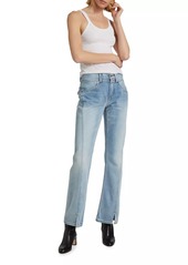 Re/Done Kick Flare Mid-Rise Jeans