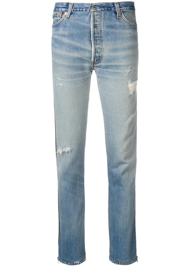 levi's high rise ankle crop