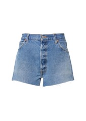 Re/Done Levi's High Rise Cotton Denim Shorts