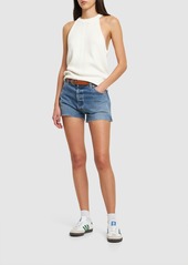 Re/Done Levi's High Rise Cotton Denim Shorts