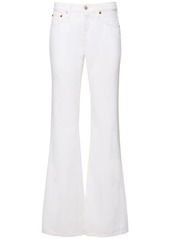 Re/Done Loose Cotton Blend Flared Jeans