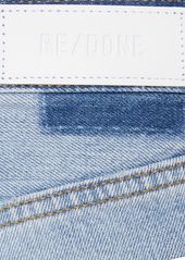 Re/Done Loose Long Cotton Denim Jeans