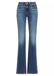 Re/Done Mid-Rise Baby Boot-Cut Jeans