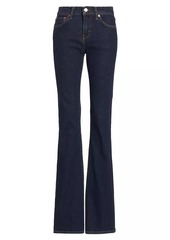 Re/Done Mid-Rise Baby Bootcut Jeans
