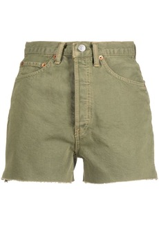 Re/Done mid-rise cut-off shorts