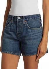 Re/Done Mid-Rise Denim Shorts