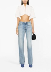 Re/Done mid-rise straight-leg jeans