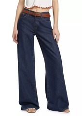 Re/Done Mid-Rise Wide-Leg Palazzo Jeans