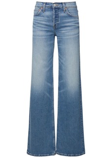 Re/Done Midrise Cotton Blend Wide Jeans