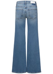 Re/Done Midrise Cotton Blend Wide Jeans