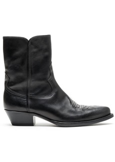Re/Done pointed-toe western leather boots