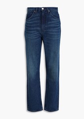 RE/DONE - 70s faded high-rise straight-leg jeans - Blue - 29