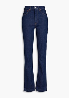 RE/DONE - 70s high-rise bootcut jeans - Blue - 28