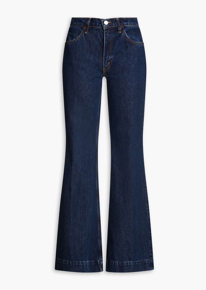 RE/DONE - 70s mid-rise flared jeans - Blue - 25