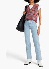 RE/DONE - 90s faded high-rise straight-leg jeans - Blue - 31