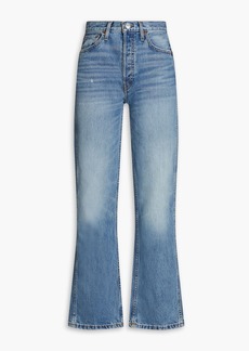 RE/DONE - 90s high-rise straight-leg jeans - Blue - 31