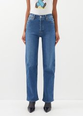 Re/Done - 90s High-rise Straight-leg Jeans - Womens - Denim